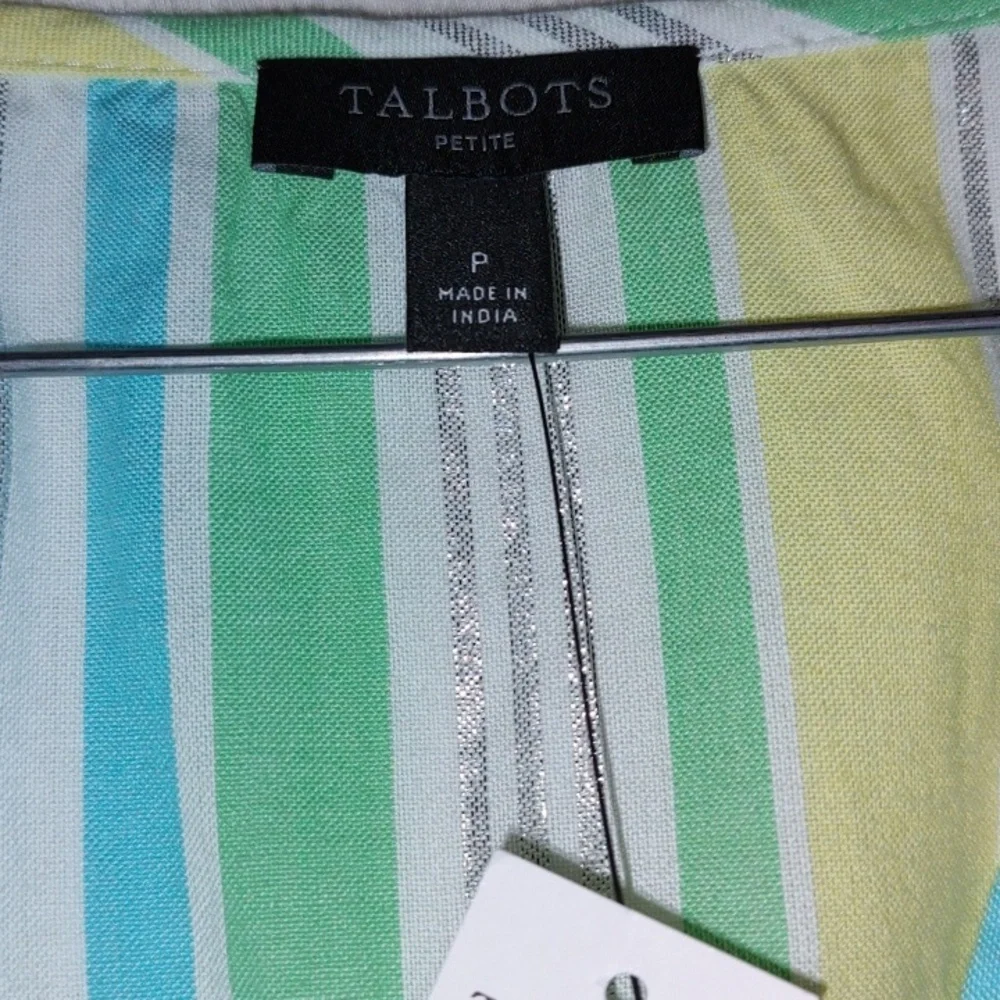 Sunny Stripe Popover NWT - Picture 3 of 7